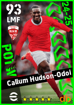Callum Hudson-Odoi — LMF, OVR 93, MAX 93