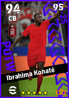 Ibrahima Konaté — CB, OVR 94, MAX 95