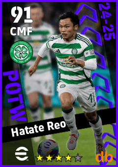 Hatate Reo eFootball player card