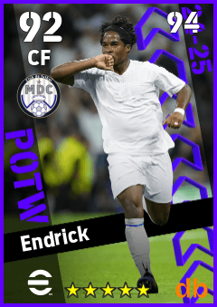 Endrick — CF, OVR 92, MAX 94