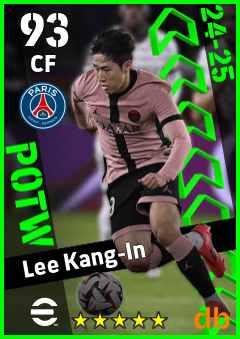 Lee Kang-In — CF, OVR 93, MAX 93
