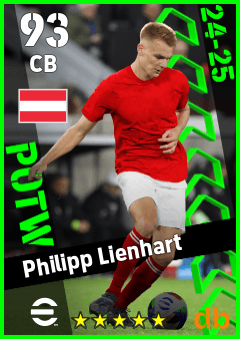 Philipp Lienhart — CB, OVR 93, MAX 93