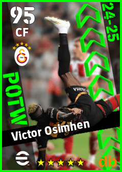 Victor Osimhen — CF, OVR 95, MAX 95