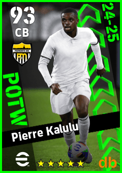 Pierre Kalulu — CB, OVR 93, MAX 93