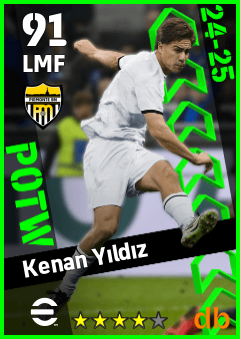 Kenan Yıldız — LMF, OVR 91, MAX 91