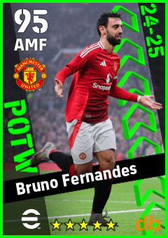 Bruno Fernandes eFootball player card