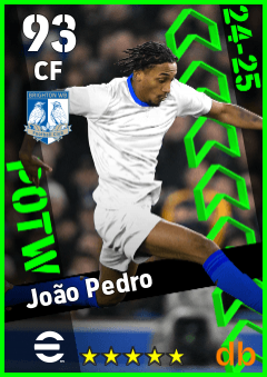 João Pedro eFootball player card