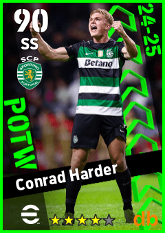 Conrad Harder — SS, OVR 90, MAX 90