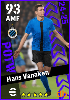 Hans Vanaken — AMF, OVR 93, MAX 93