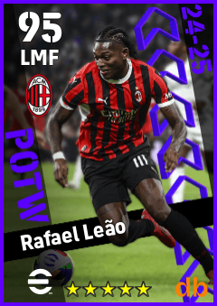 Rafael Leão — LMF, OVR 95, MAX 95
