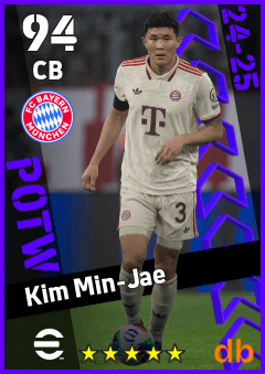 Kim Min-Jae — CB, OVR 94, MAX 94
