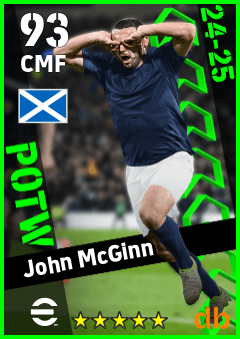 John McGinn — CMF, OVR 93, MAX 93