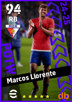 Marcos Llorente — RB, OVR 94, MAX 94