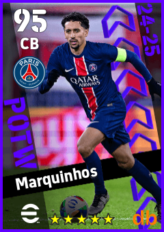 Marquinhos — CB, OVR 95, MAX 95