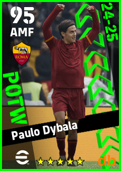 Paulo Dybala — AMF, OVR 95, MAX 95