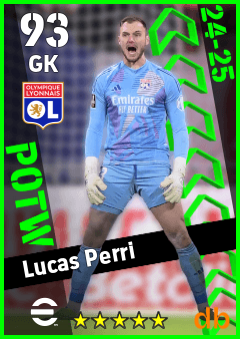 Lucas Perri — GK, OVR 93, MAX 93
