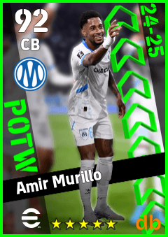 Amir Murillo — CB, OVR 92, MAX 92