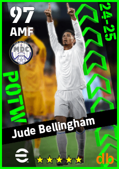 Jude Bellingham — AMF, OVR 97, MAX 97