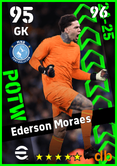 Ederson Moraes eFootball player card