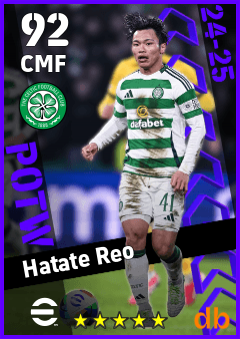 Hatate Reo eFootball player card