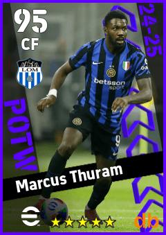 Marcus Thuram — CF, OVR 95, MAX 95