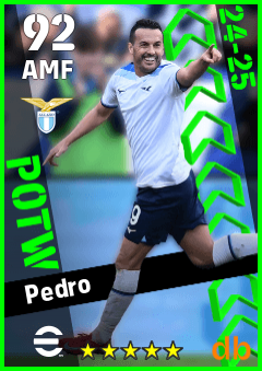 Pedro — AMF, OVR 92, MAX 92