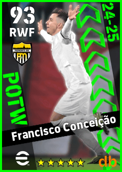 Francisco Conceição — RWF, OVR 93, MAX 93