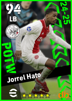 Jorrel Hato — LB, OVR 94, MAX 94