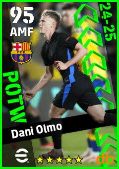Dani Olmo eFootball player card