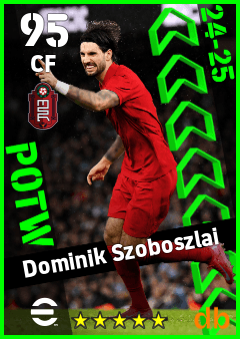 Dominik Szoboszlai — CF, OVR 95, MAX 95