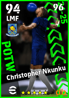 Christopher Nkunku — LMF, OVR 94, MAX 96