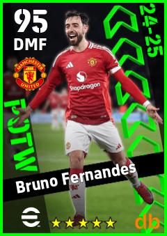 Bruno Fernandes eFootball player card