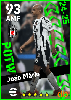 João Mário — AMF, OVR 93, MAX 93