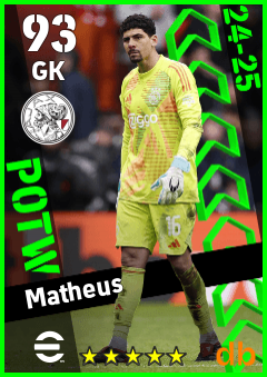 Matheus — GK, OVR 93, MAX 93