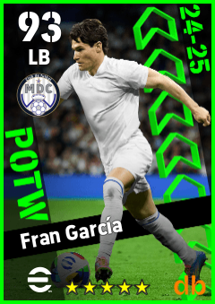 Fran García — LB, OVR 93, MAX 93
