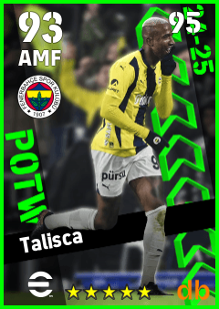 Talisca eFootball player card