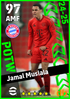 Jamal Musiala — AMF, OVR 97, MAX 97