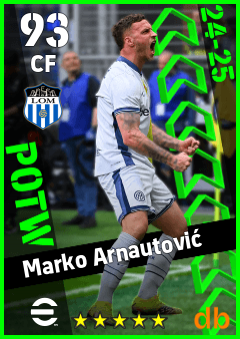 Marko Arnautović eFootball player card