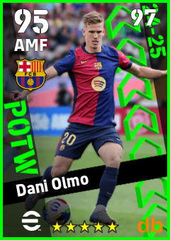 Dani Olmo eFootball player card