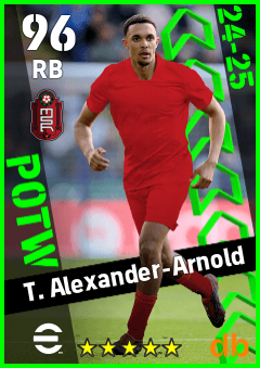 T. Alexander-Arnold — RB, OVR 96, MAX 96