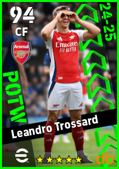 Leandro Trossard — CF, OVR 94, MAX 94