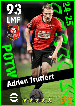Adrien Truffert — LMF, OVR 93, MAX 93