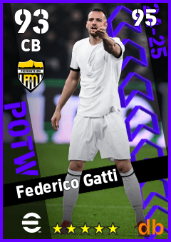 Federico Gatti — CB, OVR 93, MAX 95