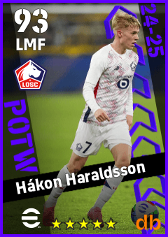 Hákon Haraldsson — LMF, OVR 93, MAX 93