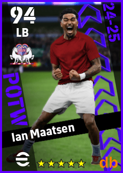 Ian Maatsen — LB, OVR 94, MAX 94