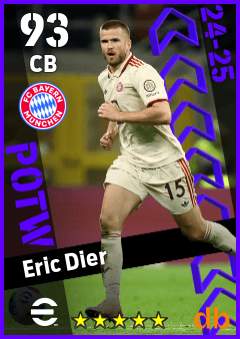Eric Dier — CB, OVR 93, MAX 93