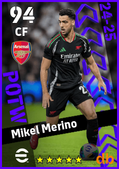 Mikel Merino — CF, OVR 94, MAX 94