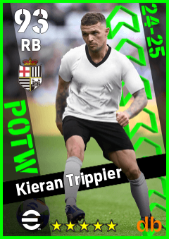 Kieran Trippier — RB, OVR 93, MAX 93