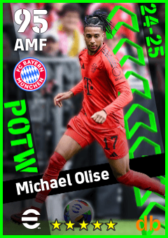 Michael Olise — AMF, OVR 95, MAX 95