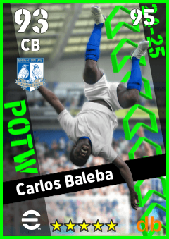 Carlos Baleba — CB, OVR 93, MAX 95